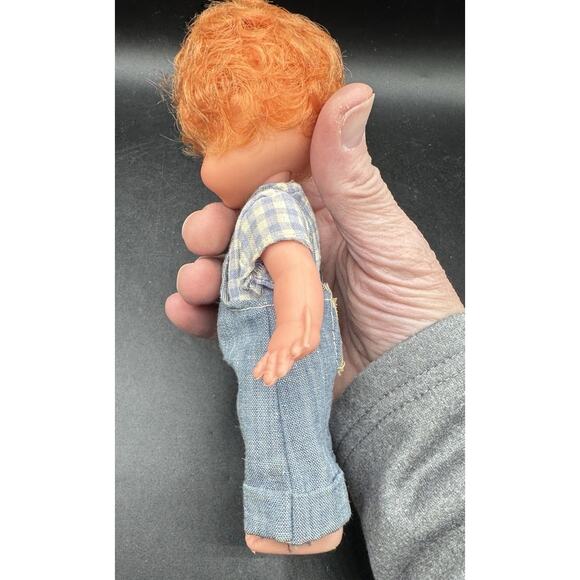 Vtg Country Cousins Sweet Things Doll Overalls Philip Krowkow Hong Kong - Picture 5 of 7